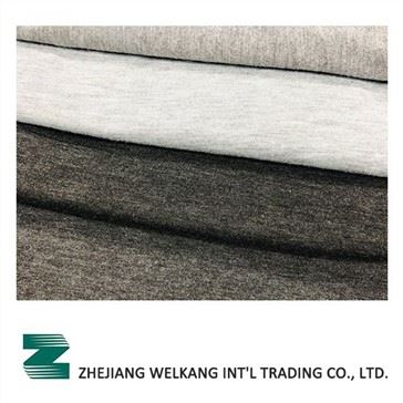 100 foiz yigirilgan poli ip bo'yoqli yagona jersey melanj